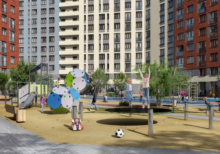 2-к. квартира, 46,1 м², 3/15 эт.