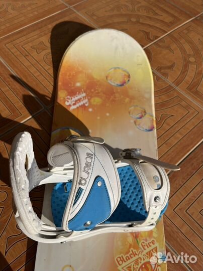 Сноуборд 152 bf и крепления burton