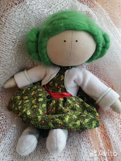 Кукла тильда тыквоголовка