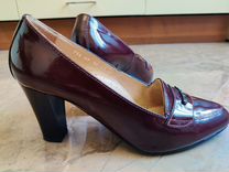 Туфли женские, El Tempo, кожа, лак, 39 размер
