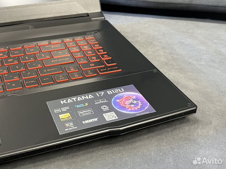 Ноутбук MSI Katana 17, 8/256, Core i5, RTX
