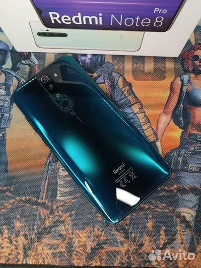 Xiaomi Redmi Note 8 Pro, 6/128 ГБ
