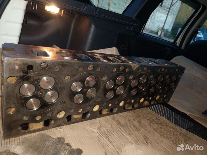 Головка блока цилиндров ямз 650