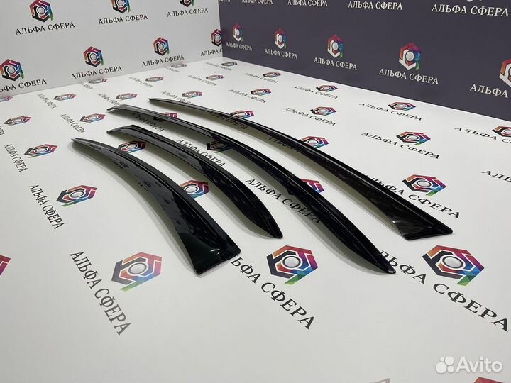 Дефлекторы на окна для Nissan Almera Classic 2002