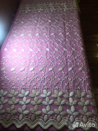 Тюль ткань для декора