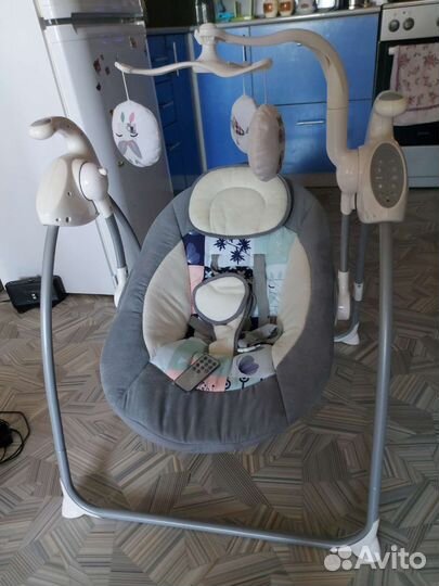 Детские электронные качели