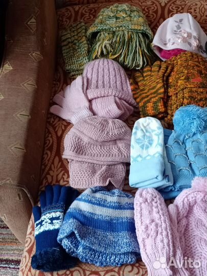 Шапки шарфы