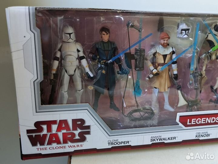 Фигурки Clone Wars наборы 6 шт., 4 шт