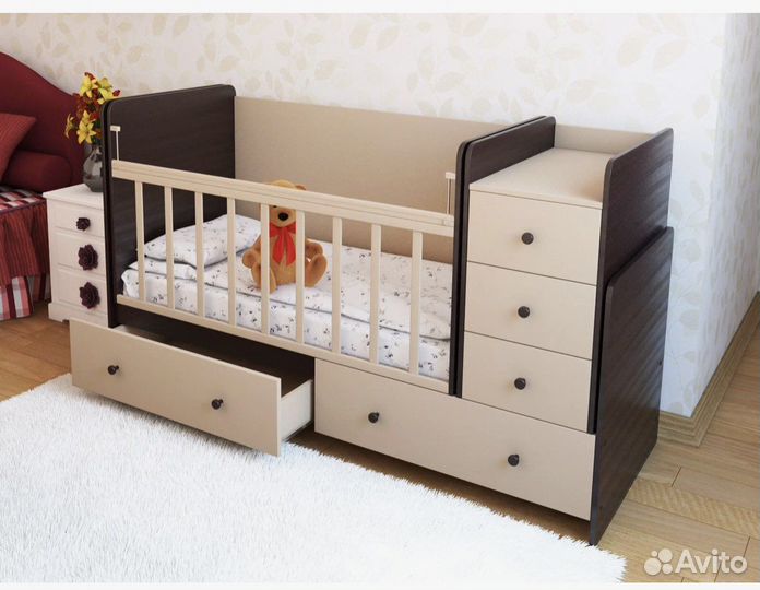 Кровать детская трансформер