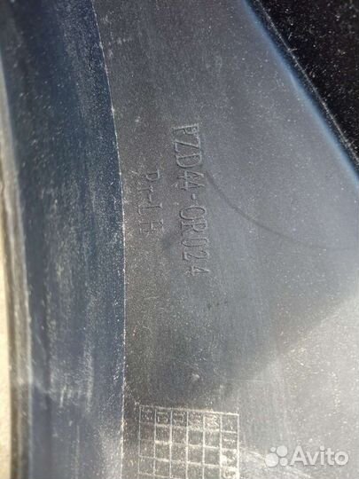 Комплект из двух брызговиков