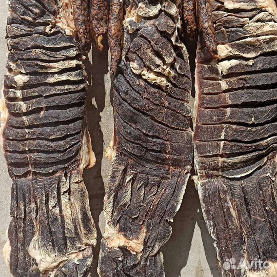 Сушёная говядина, колбаса, курдюк