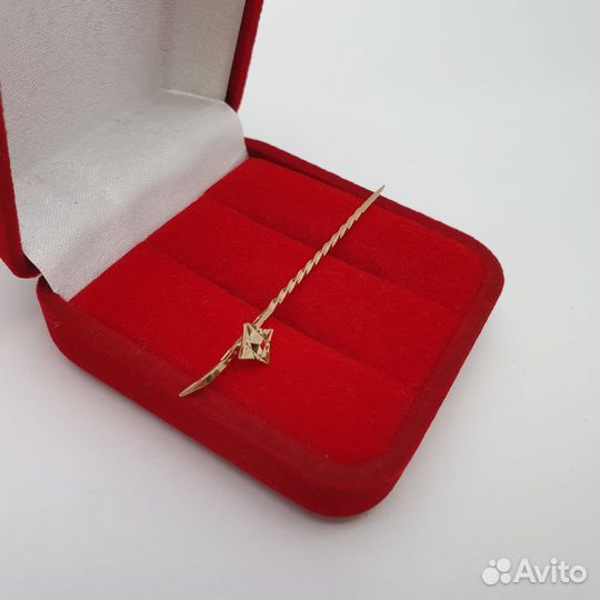 Е.Ц. Булавка для галстука, золото 585 (id 56360)