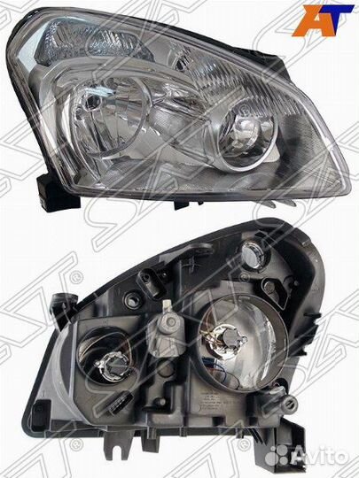 Фара nissan qashqai /dualis 06-10 RH галоген, с эл