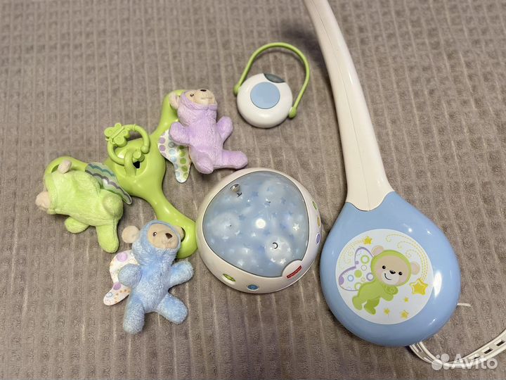Мобиль на кроватку fisher price мечты о бабочках