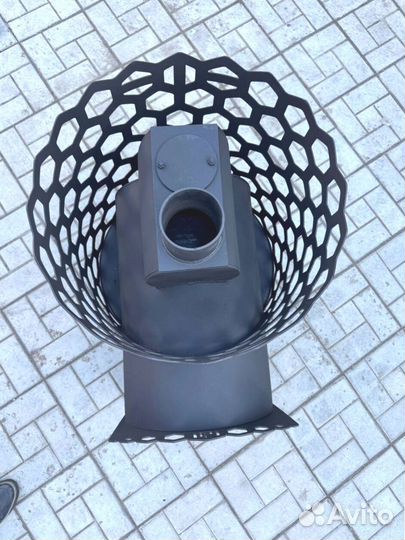 Печь для бани из 426 трубы 8мм