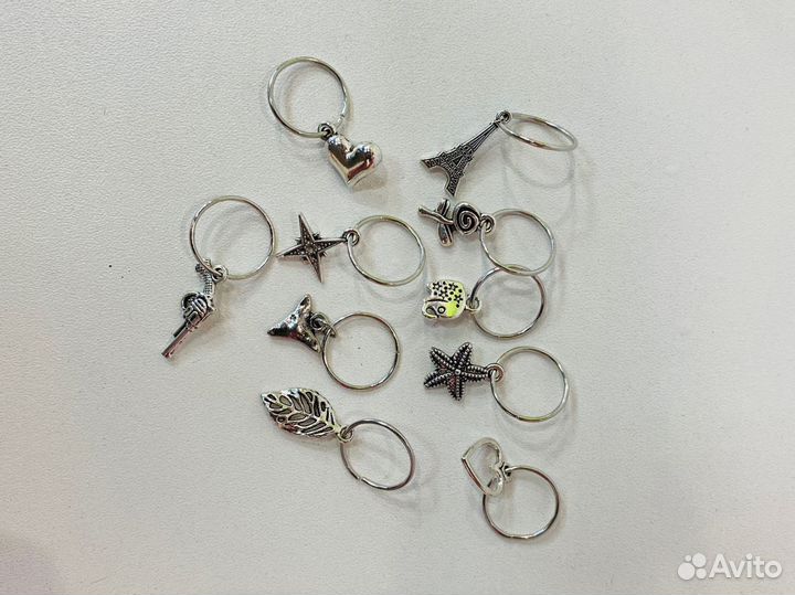 Колечки для волос 100