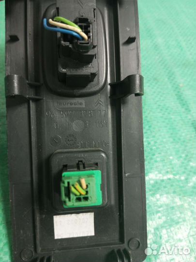 Кнопки салона Citroen Picasso 9659737877