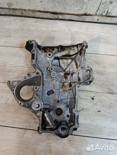 Крышка грм насос масляный солярис 1 рио 3