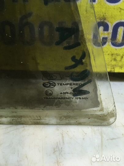 Стекло заднее левое Daewoo Nexia