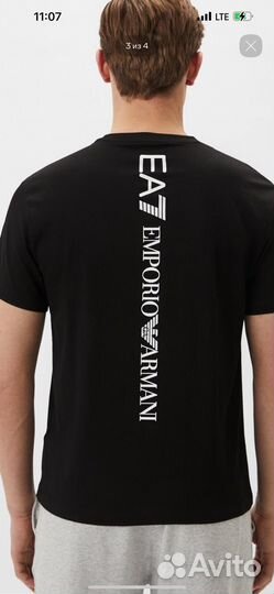 Новая футболка Emporio Armani Ea7 оригинал