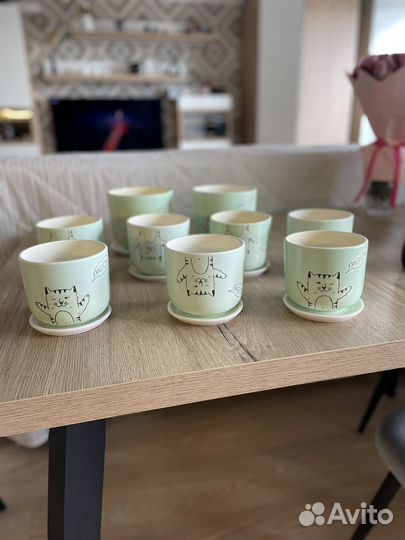Горшок керамический