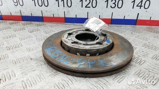 Диск тормозной передний skoda fabia 2 (EBN24K601)