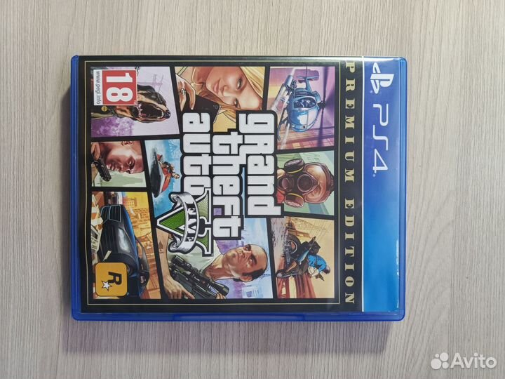 Диски на ps4 гта 5