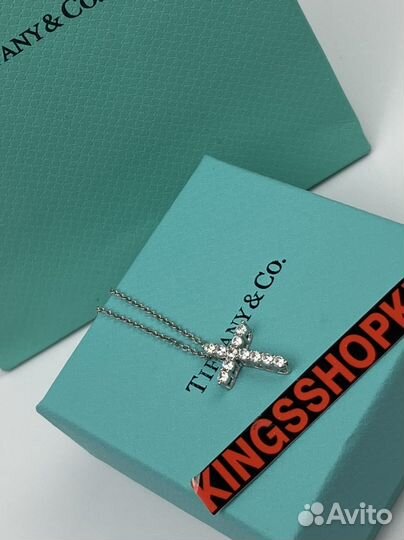 Подвеска крест Tiffany & Co