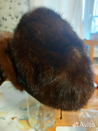 Берет норковый