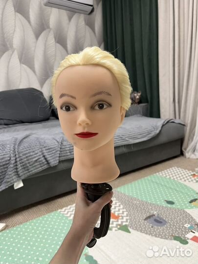 Манекен голова для причесок
