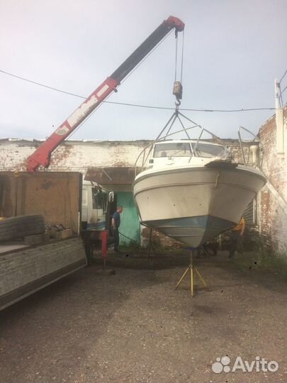 Аренда и услуги манипулятора, стрела 7 м, борт 5.9 т, 9.4 м