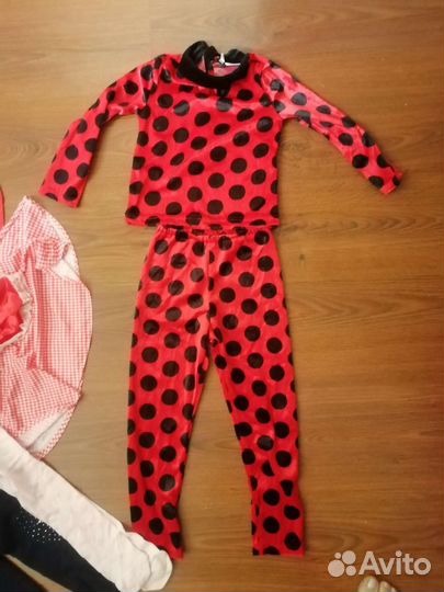 Костюм леди баг 110 и красная шапочка 104