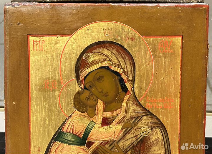 Икона Владимирская Пресвятая Богородица