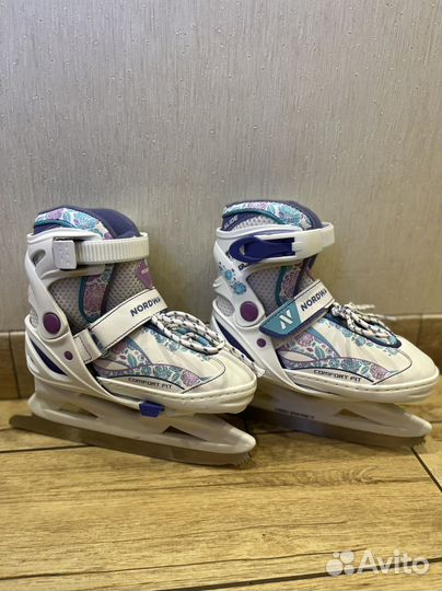 Коньки детские раздвижные 26 31