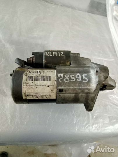 Стартер Рено 1,5 дизель 2012 г. к9к 834 12 зубьев