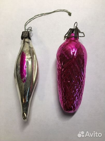 Елочные игрушки СССР