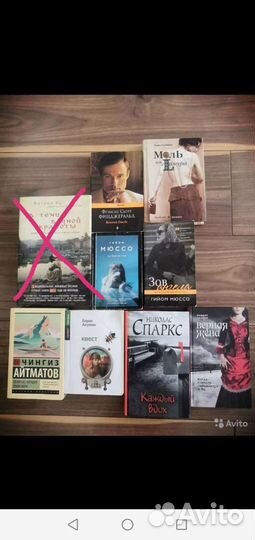 Книги зарубежная, отечественная литература