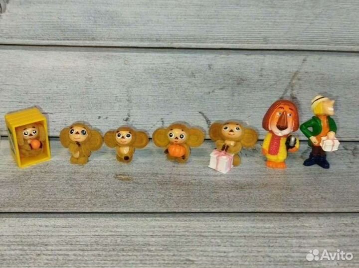 Чебурашка игрушки из шоколадных яиц