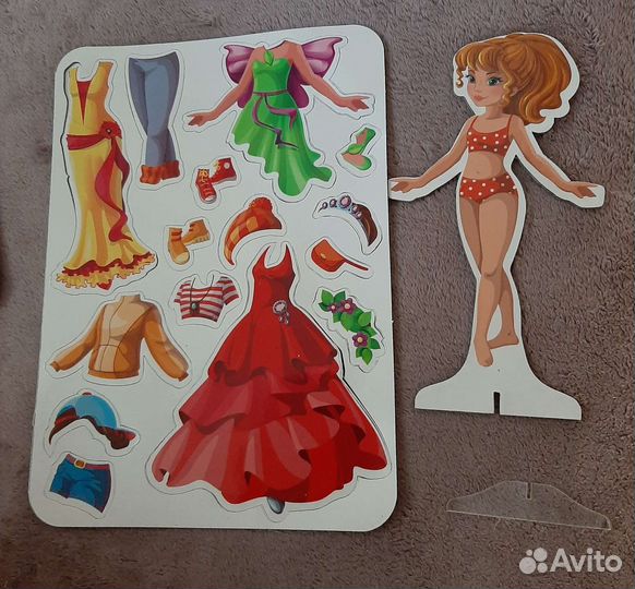 Кукла на магнитах.Новая