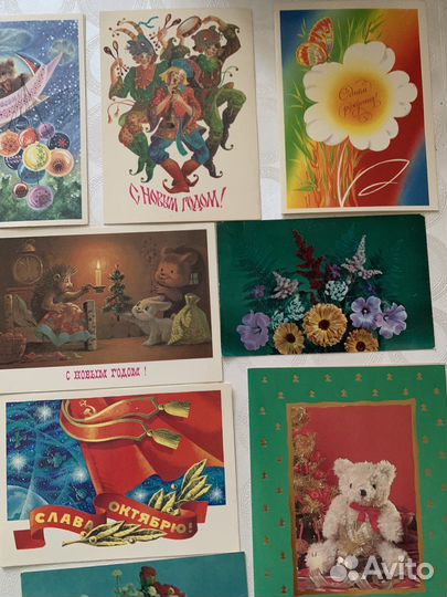 Открытки художники Зарубин,Похинтова,Величкина