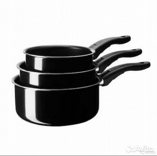 Набор антипригарных ковшей kavalkad/кавалькад IKEA