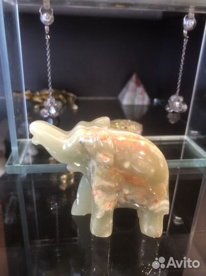 Статуэтка слон (оникс )