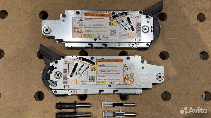 Доводчики blum для Авентос