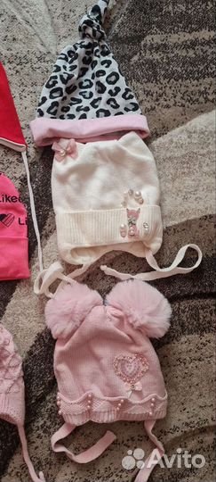 Шапки на девочку