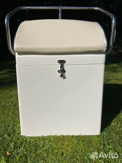 Переднее сиденье-рундук (мягкое) на лодку Риб