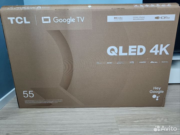 Телевизор TCL55C647