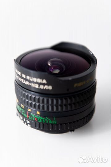 Fish-eye Зенитар 16мм Nikon, MC Zenitar-N2,8/16