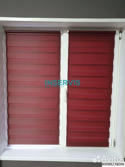 Шторы плиссе на пластиковые окна