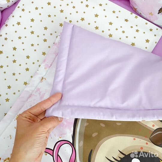 Бортики в кроватку (комплекты на заказ)