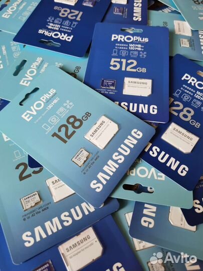 Карта памяти Samsung EVO Plus 128 gb